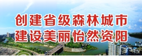 考逼插逼的黄色视频创建省级森林城市 建设美丽怡然资阳